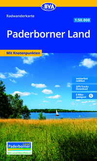 BVA Radwanderkarte Paderborner Land die schönsten Radtouren 1:50.000