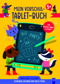 Mein Vorschul-Tablet-Buch 5 + (gelbes Cover)