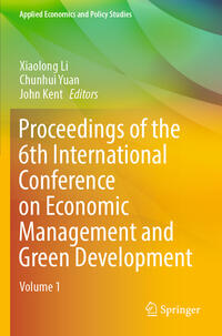 Proceedings of the 6th International Conference on Economic Management and Green Development